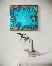 Load image into Gallery viewer, Rockpools at Rickett’s Point No.3 | Framed in Victorian Ash Timber
