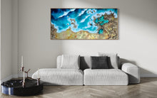 Load image into Gallery viewer, Happy Days by the Sea | Framed in Tasmanian oak