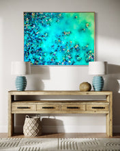 Load image into Gallery viewer, Coral Constellations No. 9 | Framed in Beech Timber