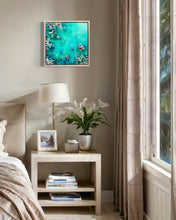 Load image into Gallery viewer, Coral Constellations No. 8 | Framed in Beech timber