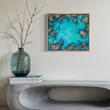 Load image into Gallery viewer, Rockpools at Rickett’s Point No.3 | Framed in Victorian Ash Timber