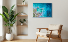 Load image into Gallery viewer, Ashlings Beach Rock Pool| Framed in white timber