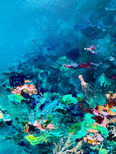 Load image into Gallery viewer, Ocean Bloom | Framed in Beech timber