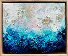 Load image into Gallery viewer, Coastal Seas | Framed in Victorian ash Timber