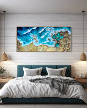 Load image into Gallery viewer, Happy Days by the Sea | Framed in Tasmanian oak