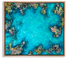 Load image into Gallery viewer, Rockpools at Rickett’s Point No.3 | Framed in Victorian Ash Timber