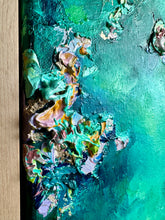 Load image into Gallery viewer, Coral Constellations No. 8 | Framed in Beech timber