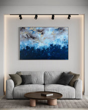 Load image into Gallery viewer, Phillip Island Tempest No.2 | Framed in Beech Timber