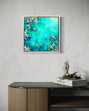 Load image into Gallery viewer, Coral Constellations No. 8 | Framed in Beech timber