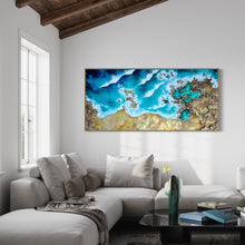 Load image into Gallery viewer, Happy Days by the Sea | Framed in Tasmanian oak