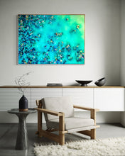 Load image into Gallery viewer, Coral Constellations No. 9 | Framed in Beech Timber