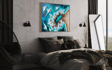 Load image into Gallery viewer, Reflections in Blue. Mona Vale Ocean Pool