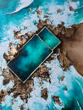Load image into Gallery viewer, Reflections in Blue. Mona Vale Ocean Pool