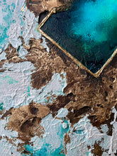 Load image into Gallery viewer, Reflections in Blue. Mona Vale Ocean Pool