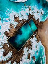 Load image into Gallery viewer, Reflections in Blue. Mona Vale Ocean Pool
