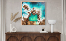 Load image into Gallery viewer, Kiama Rockpool | Framed in Tasmanian oak