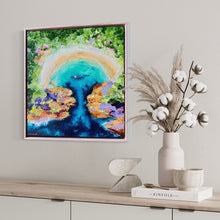 Load image into Gallery viewer, Honeymoon Bay No. 2 | Framed in Tasmanian oak