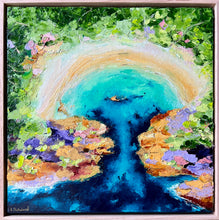 Load image into Gallery viewer, Honeymoon Bay No. 2 | Framed in Tasmanian oak