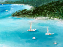 Load image into Gallery viewer, Turquoise Waters Of Whitehaven | Framed in Tasmanian Oak