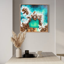 Load image into Gallery viewer, Kiama Rockpool | Framed in Tasmanian oak
