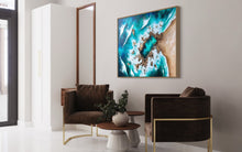 Load image into Gallery viewer, Reflections in Blue. Mona Vale Ocean Pool