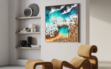 Load image into Gallery viewer, Whale Beach Rockpool | Framed in Tasmanian oak