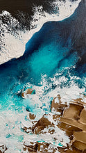 Load image into Gallery viewer, Whale Beach Rockpool | Framed in Tasmanian oak