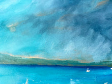 Load image into Gallery viewer, Turquoise Waters Of Whitehaven | Framed in Tasmanian Oak