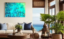 Load image into Gallery viewer, Coral Constellations No. 9 | Framed in Beech Timber
