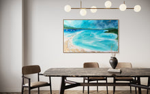 Load image into Gallery viewer, Turquoise Waters Of Whitehaven | Framed in Tasmanian Oak
