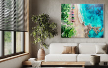 Load image into Gallery viewer, Brighton Beach | Framed in Tasmanian oak
