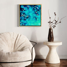 Load image into Gallery viewer, Coral Constellations | Framed in Tasmanian oak
