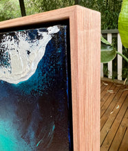 Load image into Gallery viewer, Whale Beach Rockpool | Framed in Tasmanian oak
